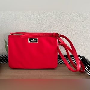 Kate Spade Madelyne Wilson Road Prickly Pear Red Crossbody